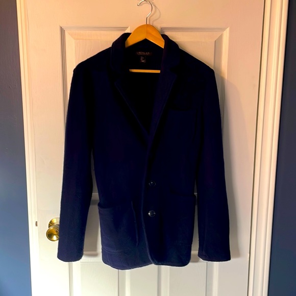 Lachlan Navy 100% Wool Blazer Women’s Small - Picture 1 of 14